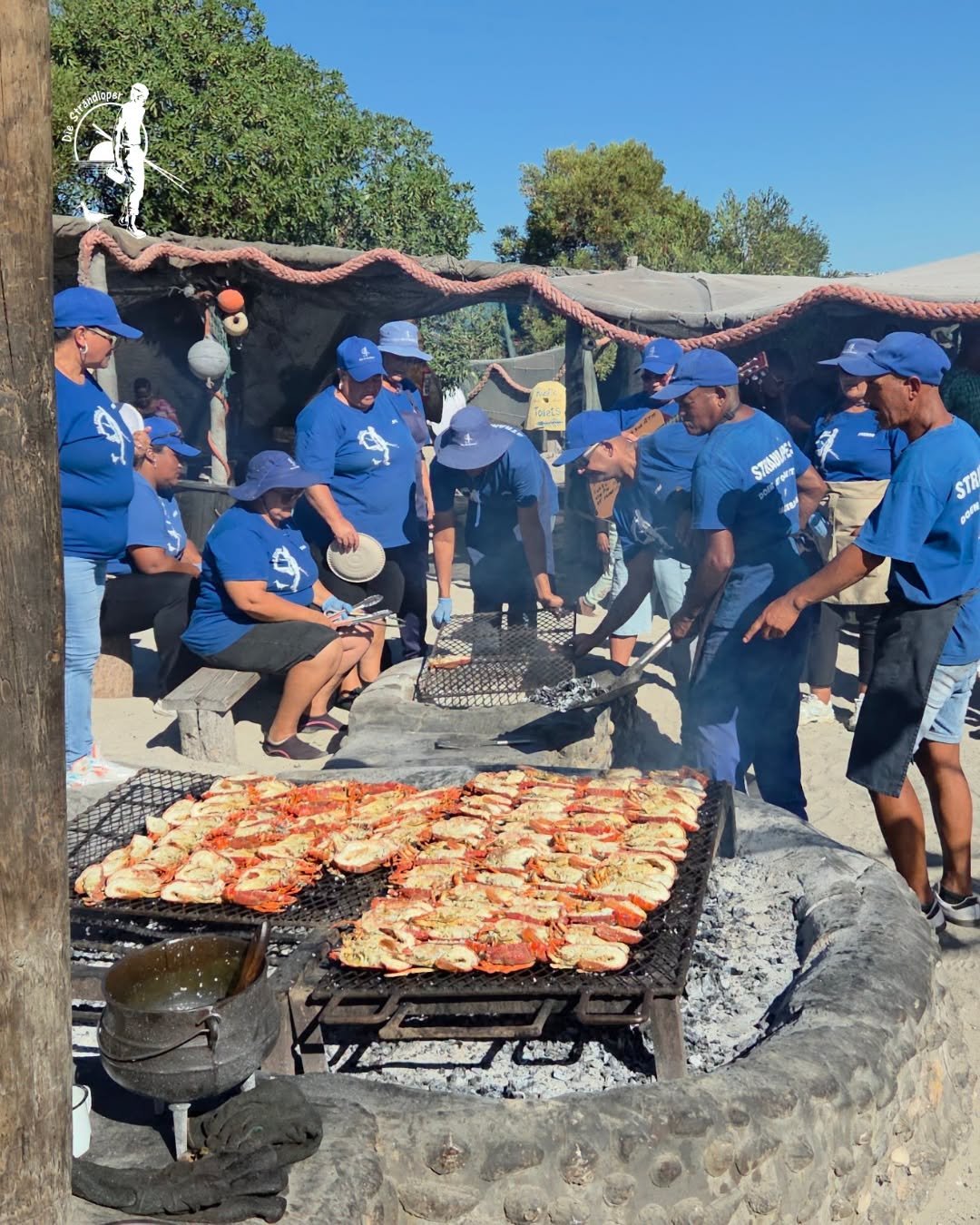 die strandloper seafood beach feast langebaan